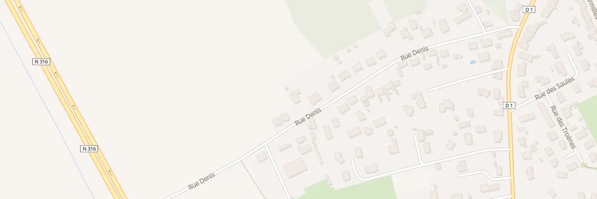 Plan du 356 Rue Denis à Loon-Plage