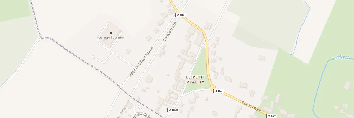 Plan du 22 Pl du Petit Plachy à Plachy-Buyon
