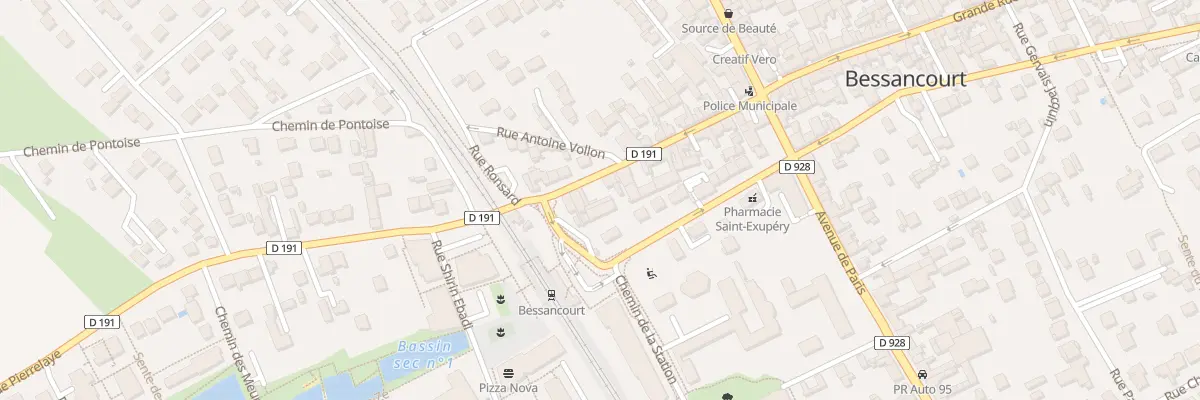 Plan du 19B Rue de la Gare à Bessancourt