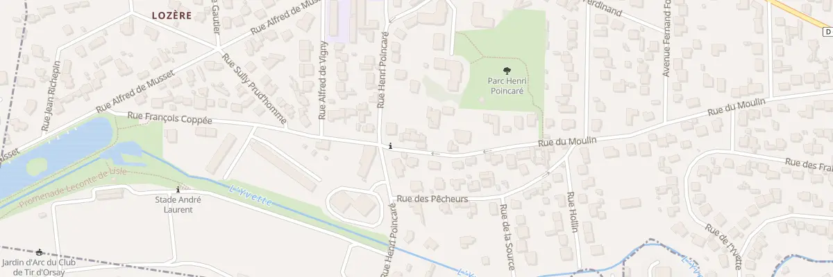 Plan du 64 Rue du Moulin à Palaiseau