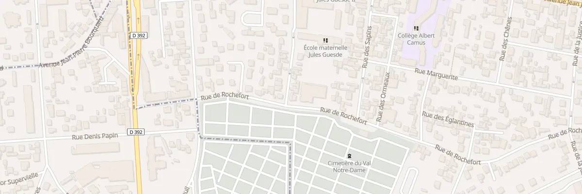Plan du 130 Rue de Rochefort à Argenteuil