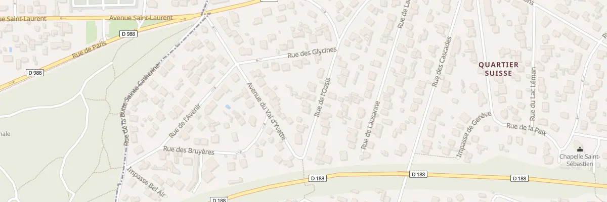 Plan du 20 Rue de l’Oasis à Villebon-sur-Yvette