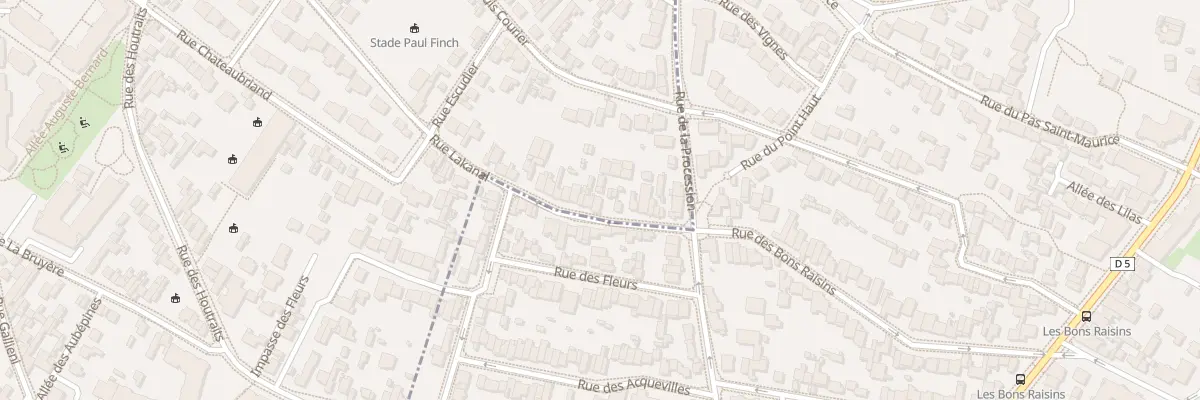 Plan du 151 Rue Lakanal à Rueil-Malmaison