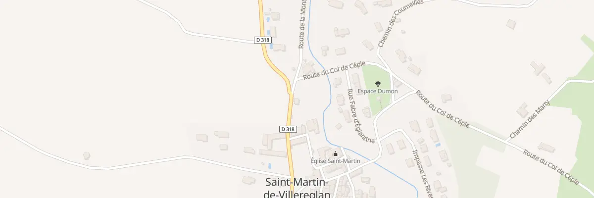 Plan du 21 Le Village à Saint-Martin-de-Villereglan