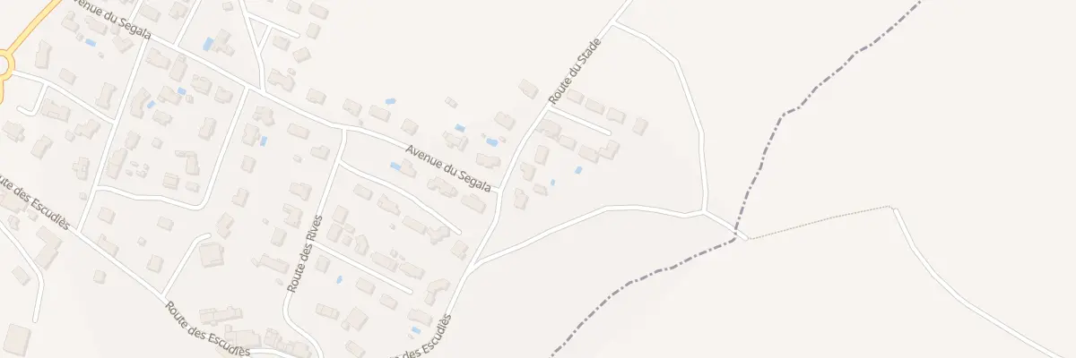 Plan du 4 Rte du Stade à Saint-Affrique-les-Montagnes