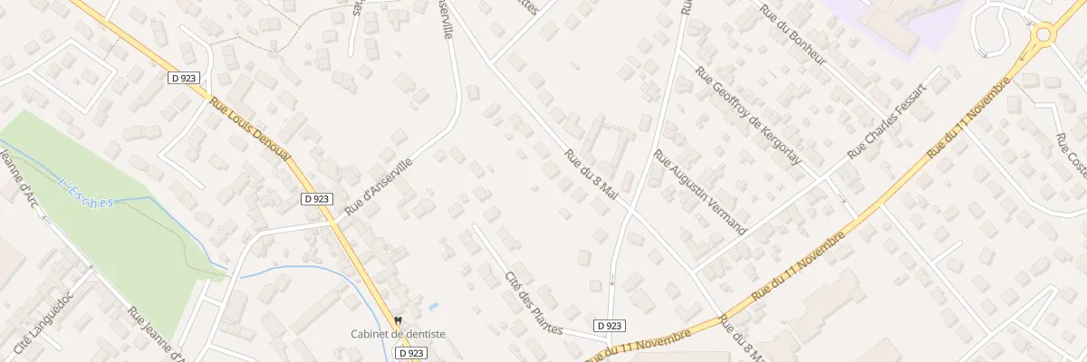 Plan du 12 Rue du 8 Mai à Bornel