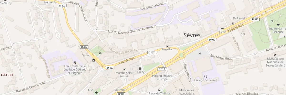 Plan du 78B Grande Rue à Sèvres