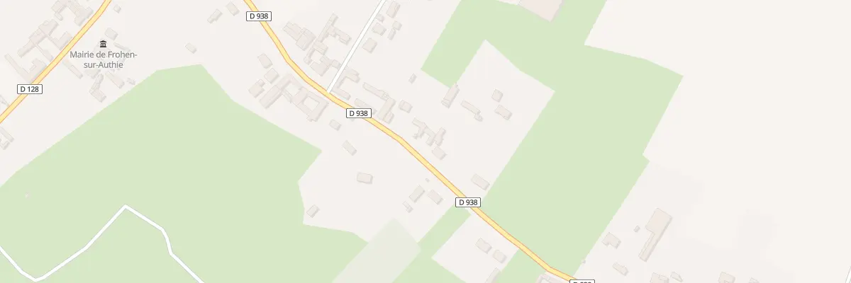 Plan du 370 Rte de Doullens à Frohen-sur-Authie