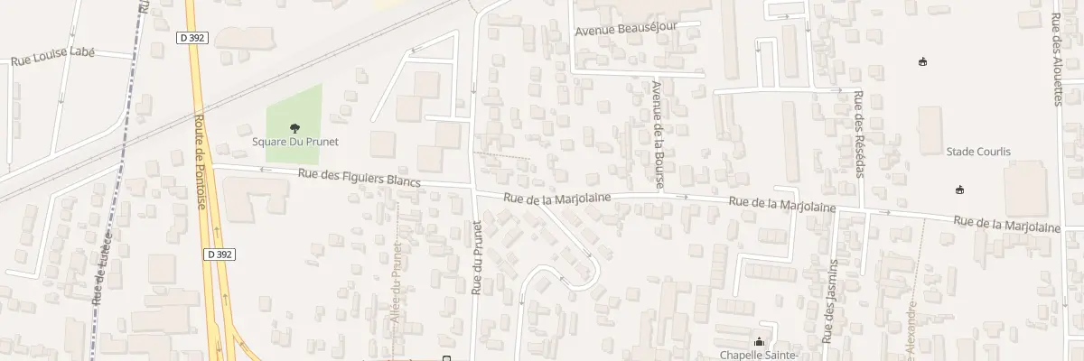 Plan du 150 Rue de la Marjolaine à Argenteuil