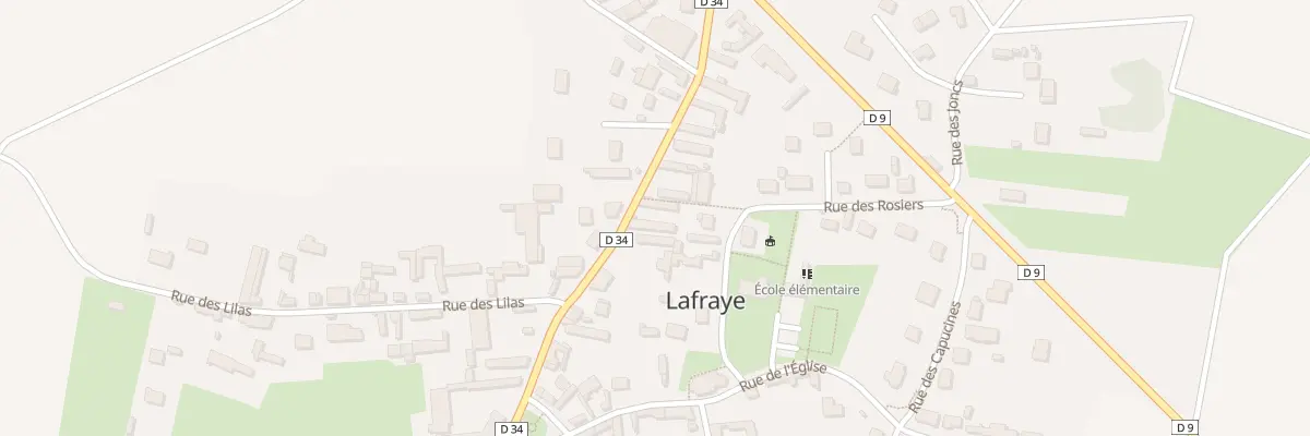 Plan du 19 Rue Principale à Lafraye