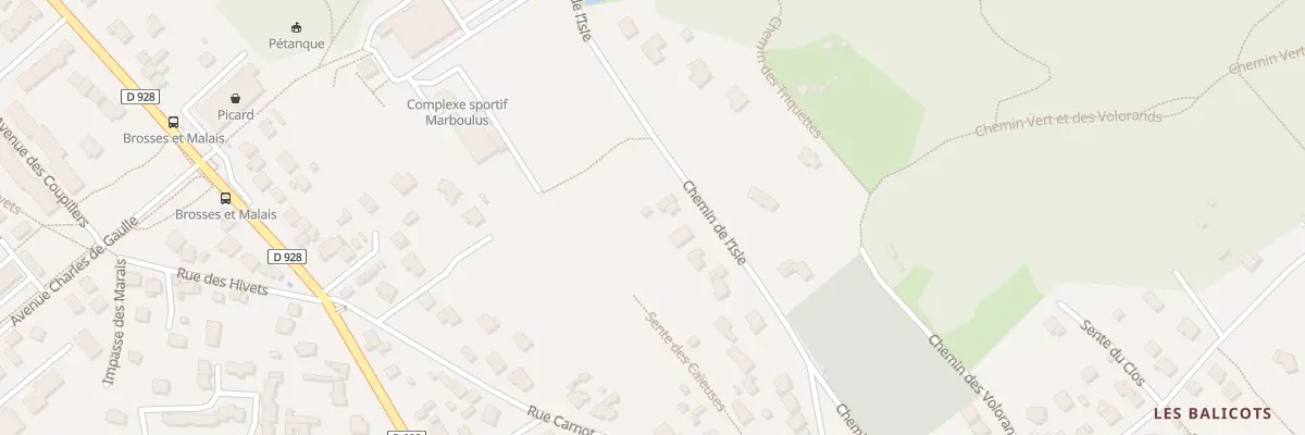 Plan du 9001 Che de l’Isle à Bessancourt