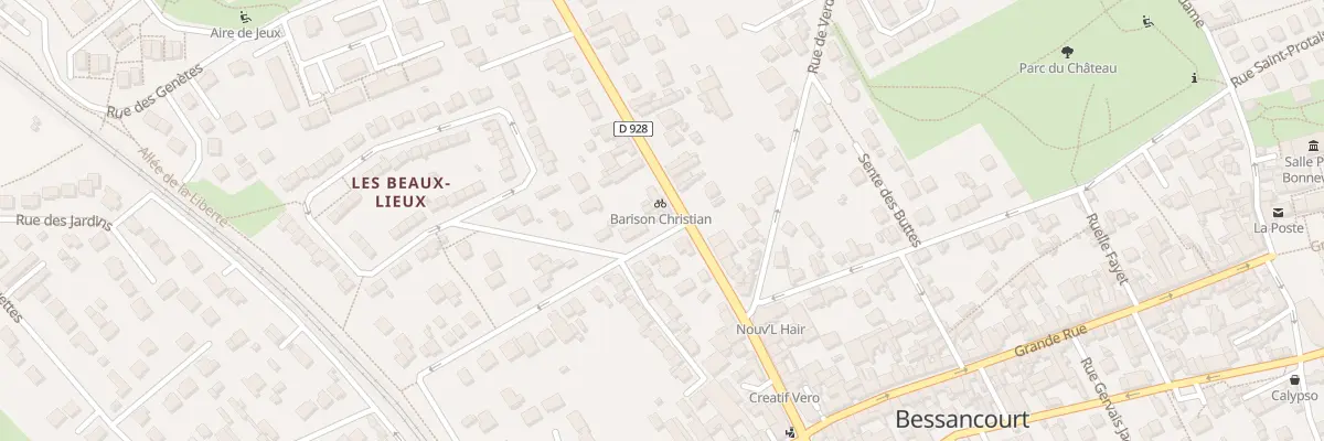 Plan du 19 Av de la République à Bessancourt