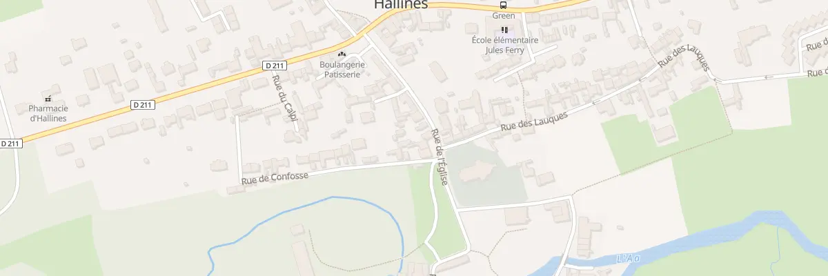 Plan du 29 Rue de l’Eglise à Hallines