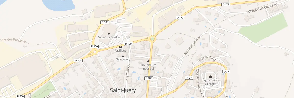 Plan du 6 Av Germain Tequi à Saint-Juéry