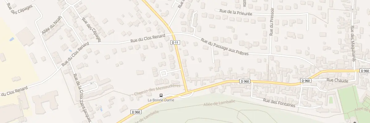 Plan du 6B Rue du Maréchal Leclerc à Châteauneuf-sur-Loire