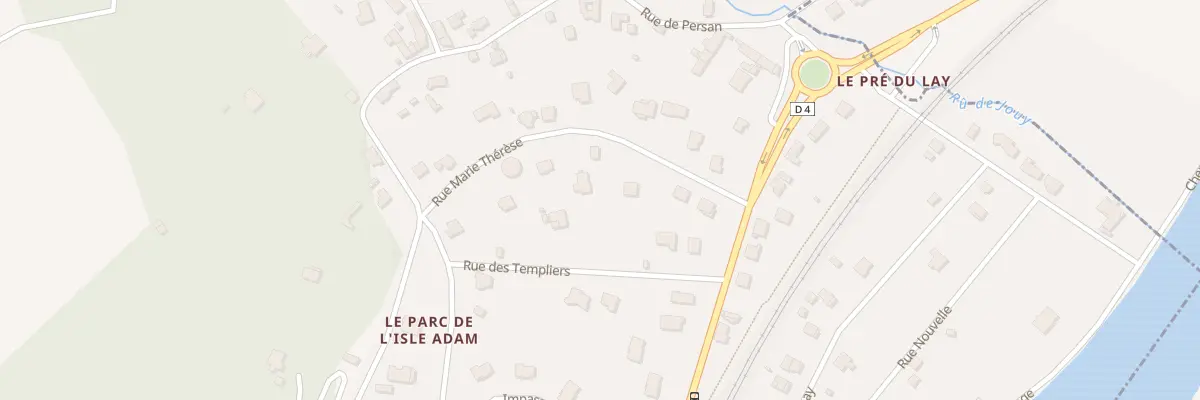 Plan du 7 Rue Marie Thérèse à Parmain