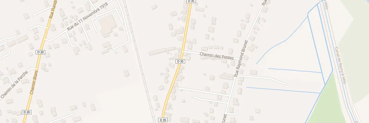 Plan du 133B Rue Andre Bremu à Mehun-sur-Yèvre