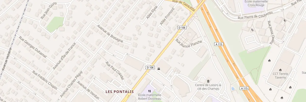 Plan du 150 Rue d’Herblay à Taverny