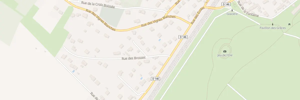 Plan du 6 Rue des Brosses à Chamarande