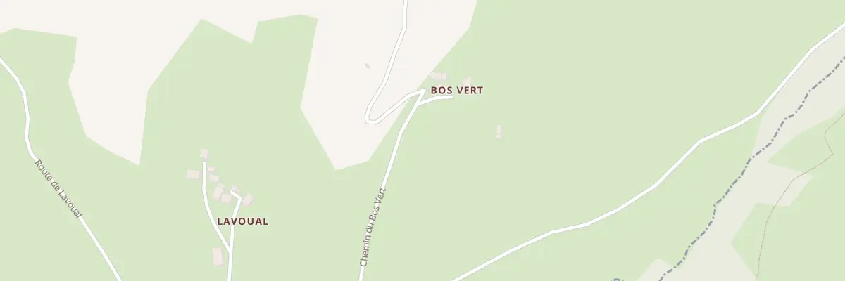 Plan du 5038 Bos Vert à Montmurat