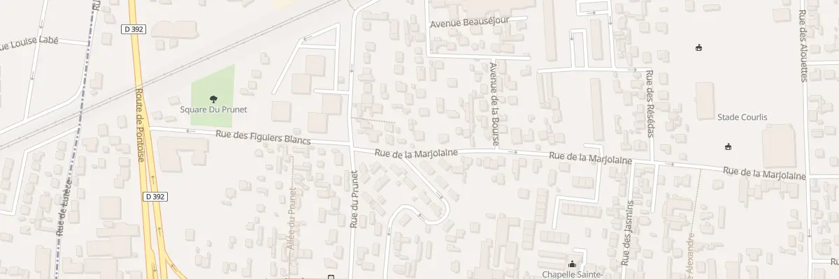 Plan du 148 Rue de la Marjolaine à Argenteuil