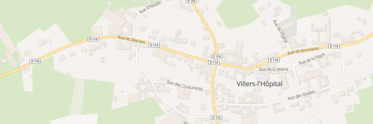 Plan du 26 Rue de Wavans à Villers-l’Hôpital