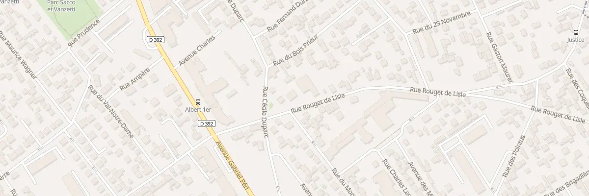 Plan du 104 Rue Rouget de Lisle à Bezons