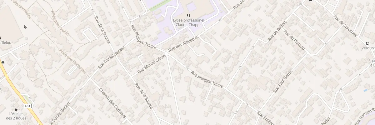 Plan du 157 Rue Philippe Triaire à Nanterre