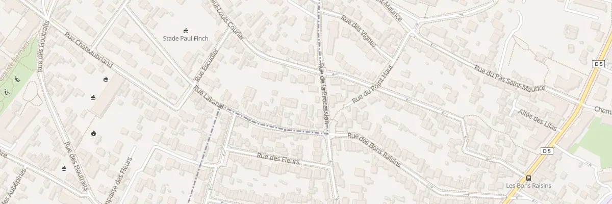 Plan du 157 Rue Lakanal à Rueil-Malmaison