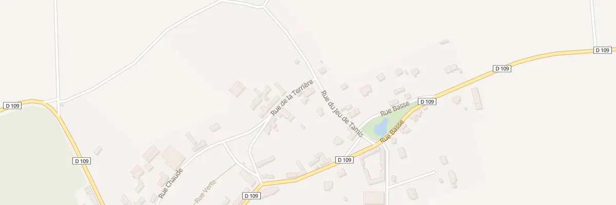 Plan du 12 Rue de la Terrière à Rogy