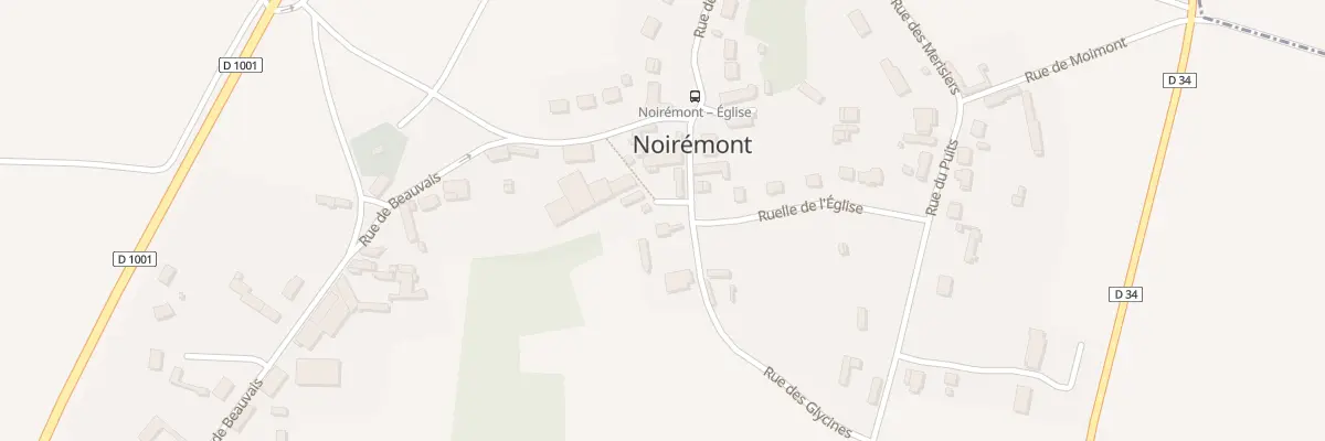 Plan du 1 Sen des Fleurs à Noirémont