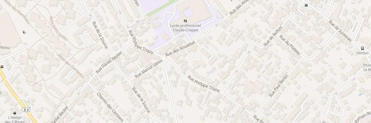 Plan du 97 Rue des Alouettes à Nanterre