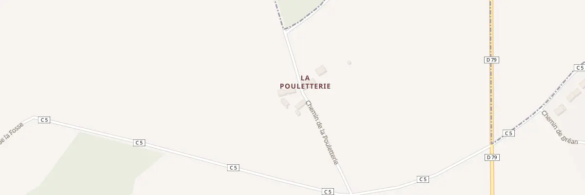 Plan du 34F La Pouletterie à Allouis