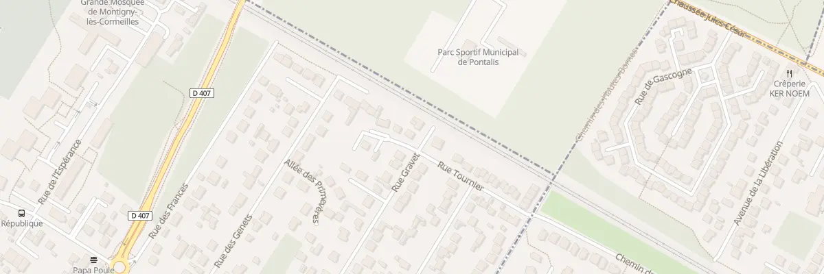 Plan du 37 Rue Gravet à Montigny-lès-Cormeilles