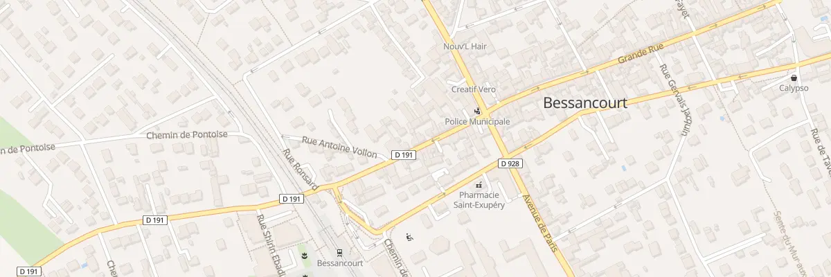 Plan du 18 Rue de la Gare à Bessancourt