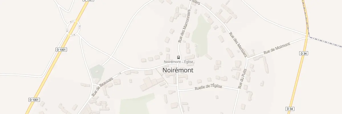 Plan du 27 Pl de l’Eglise à Noirémont