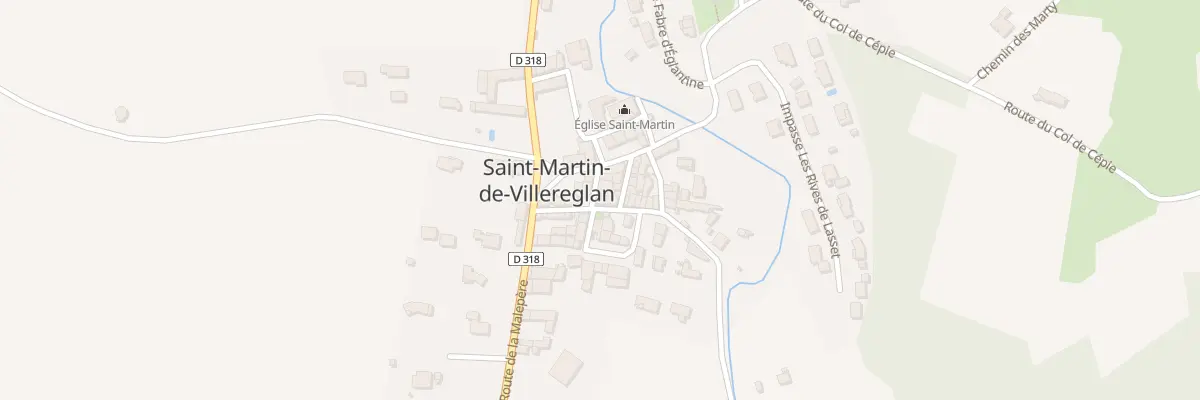 Plan du 35 Le Village à Saint-Martin-de-Villereglan