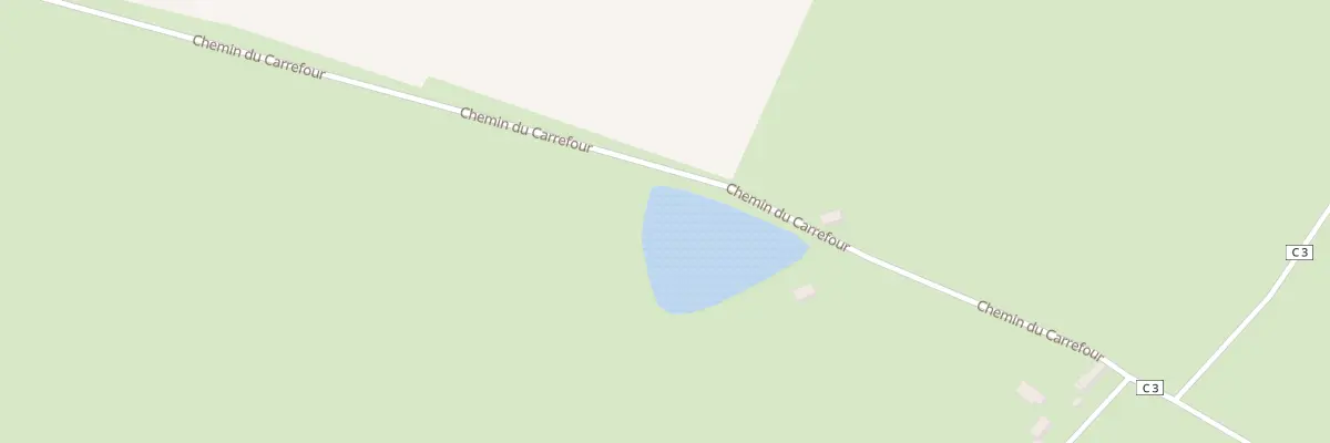 Plan du 3 Che du Carrefour à Touchay