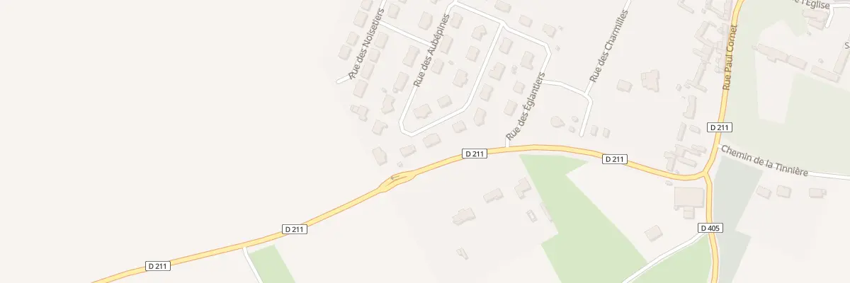 Plan du 11 Rue des Aubépines à Saveuse