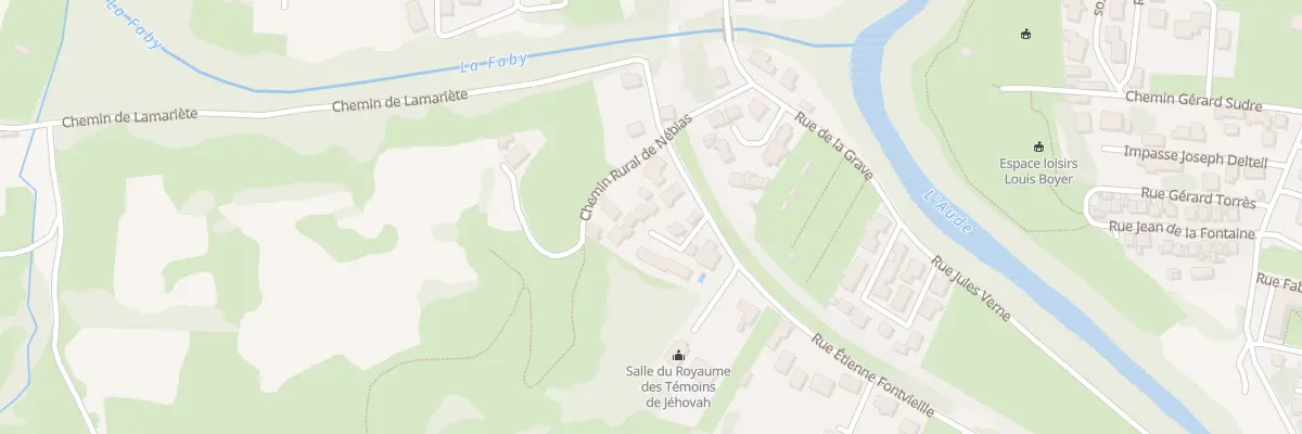 Plan du 3 Che Rural de Nébias à Espéraza