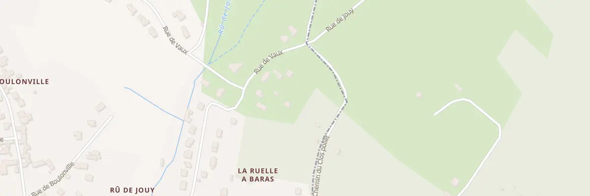 Plan du 29 Rue de Vaux à Parmain