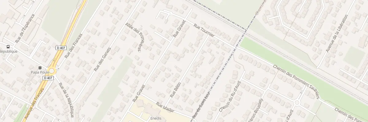 Plan du 11 Rue Betin à Montigny-lès-Cormeilles