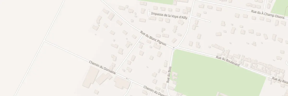 Plan du 1 Rue du Bouquet d’Amandes à Saveuse