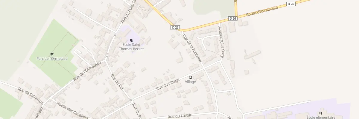 Plan du 4 Rue du Village à Boissy-sous-Saint-Yon