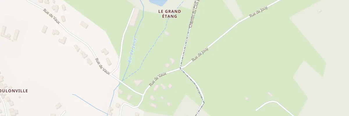 Plan du 40 Rue de Vaux à Parmain