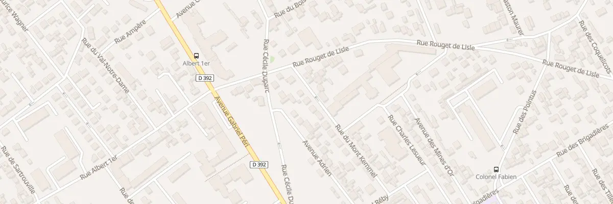 Plan du 23 Rue du Mont Kemmel à Bezons