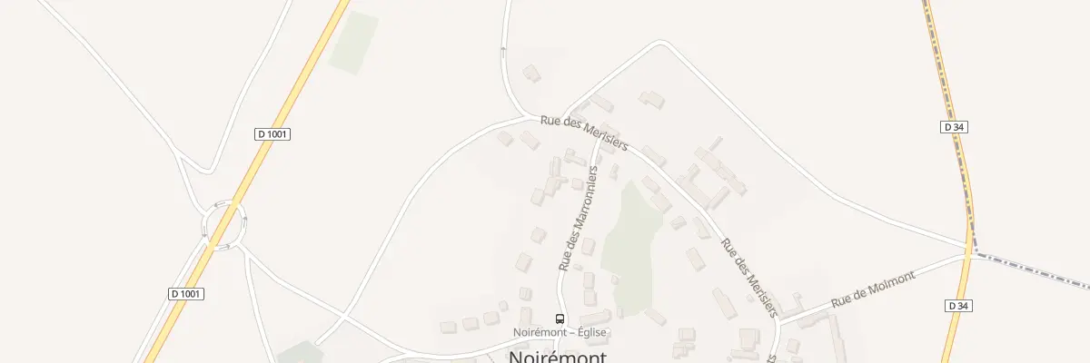Plan du 85 Rue des Marronniers à Noirémont