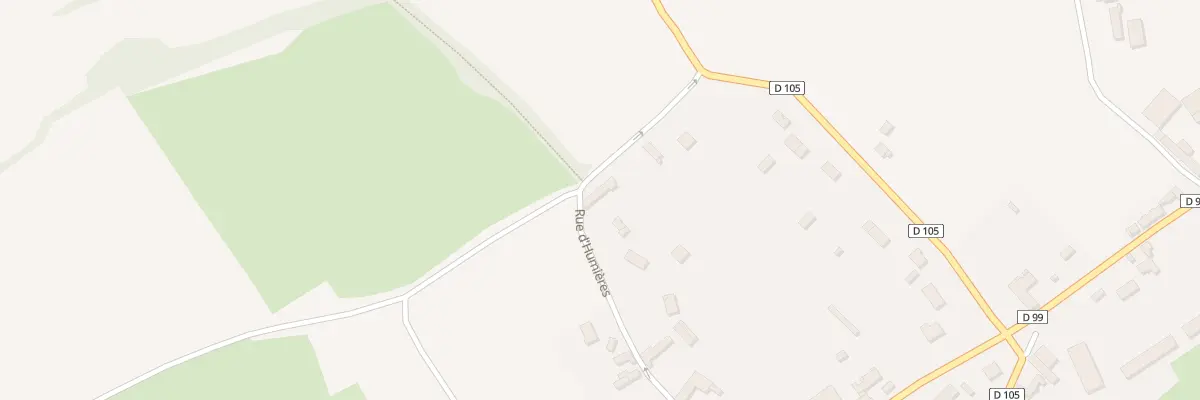 Plan du 14 Rue d’Humières à Œuf-en-Ternois