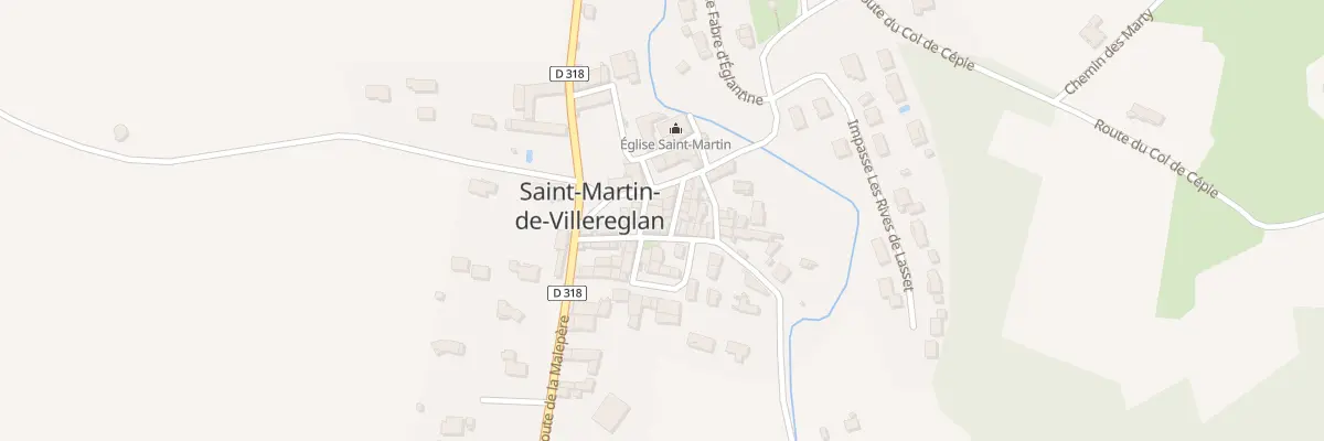 Plan du 32 Rue Emile Ecre à Saint-Martin-de-Villereglan