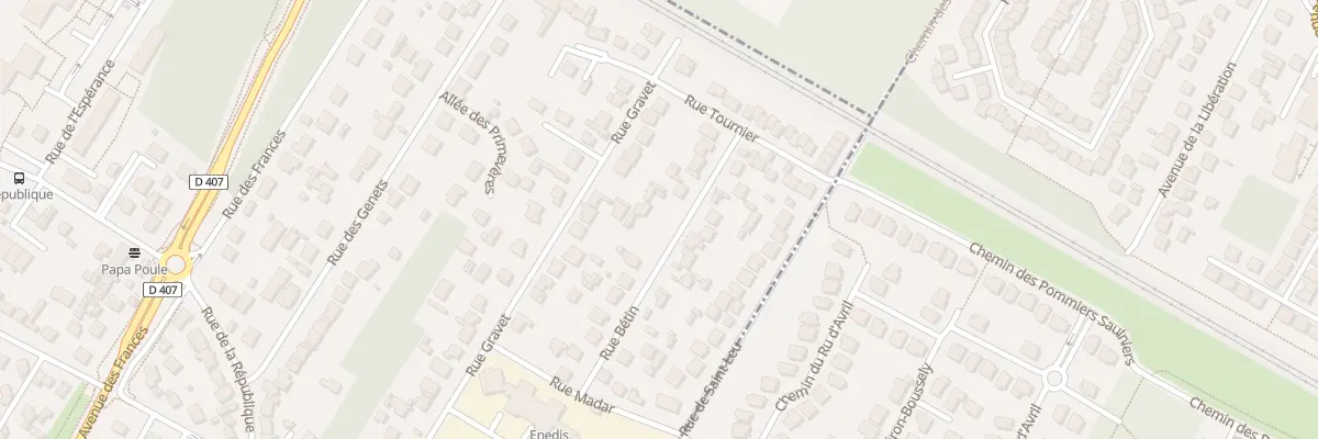 Plan du 13 Rue Betin à Montigny-lès-Cormeilles